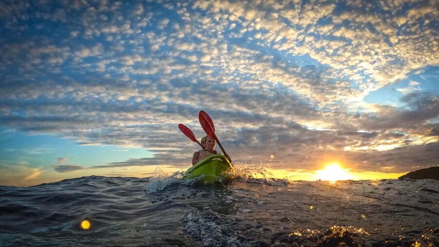 Pula: Kayaking,Snorkeling, Cliff jumping Tour with Wetsuit - The sea cave changes the experience you should expect