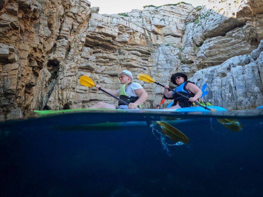 Pula: Kayaking,Snorkeling, Cliff jumping Tour with Wetsuit - GoPro photos are a real part of the value
