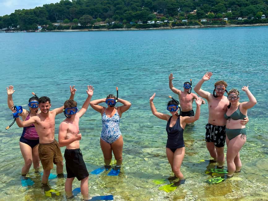 Pula: Muzil Canyon Kayak Tour, Snorkeling and Cliff Jumping - A cave stop with a flexible timetable