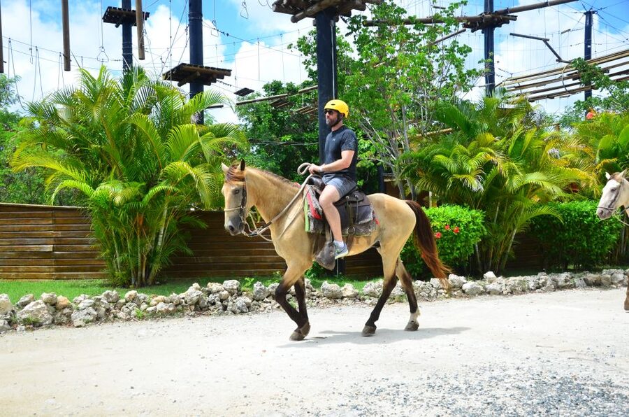 Punta Cana: Bávaro Adventure Park Horse Riding & Waterfalls - Booking advice for a smoother day