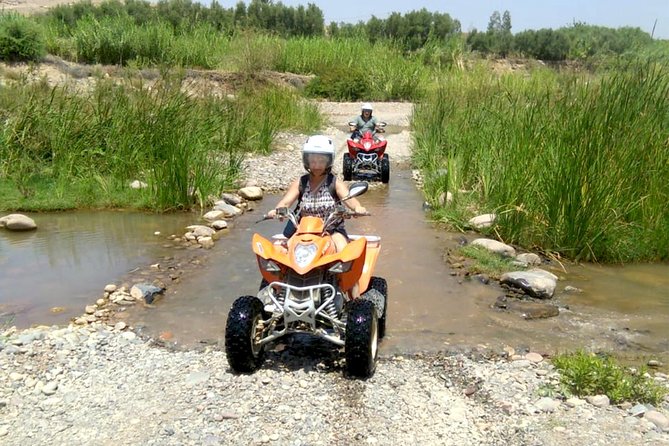 Quad Bike at Agafay-Extreme ATV adventure from Marrakech - Photos, hilltop views, and the dust factor