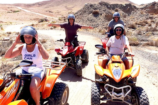 Quad Bike at Agafay-Extreme ATV adventure from Marrakech - Mint tea after the engine noise