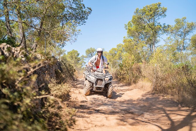 Quad Bike / ATV Tour - The first lesson and the ride out of town