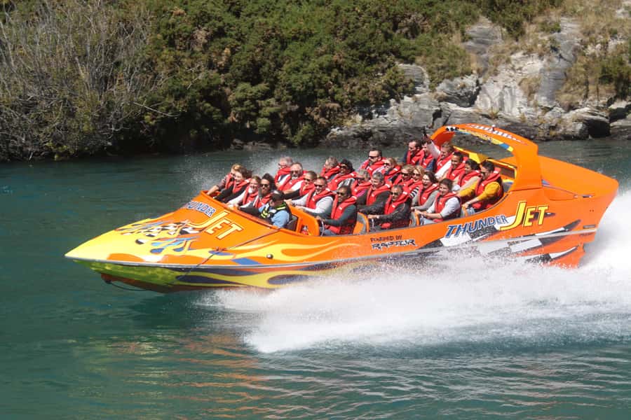Queenstown: Jet Boat Adventure with Thunder Jet - What the 360-degree spins feel like
