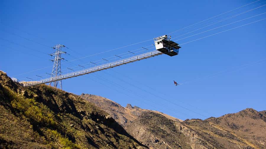 Queenstown: Nevis Canyon Swing - 70m Free-Fall! - Photos and video are part of the value