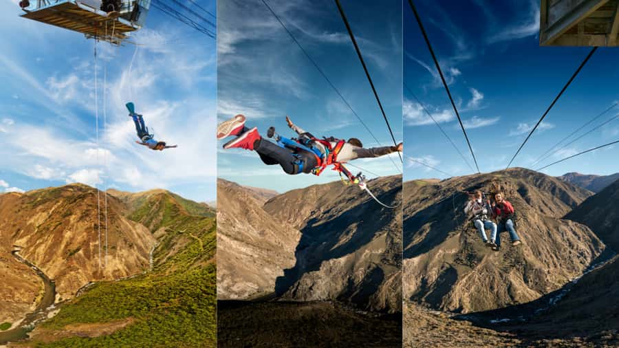 Queenstown: Nevis Thrillogy (Bungy, Swing, Catapult) - Starting at Queenstown’s Bungy Centre