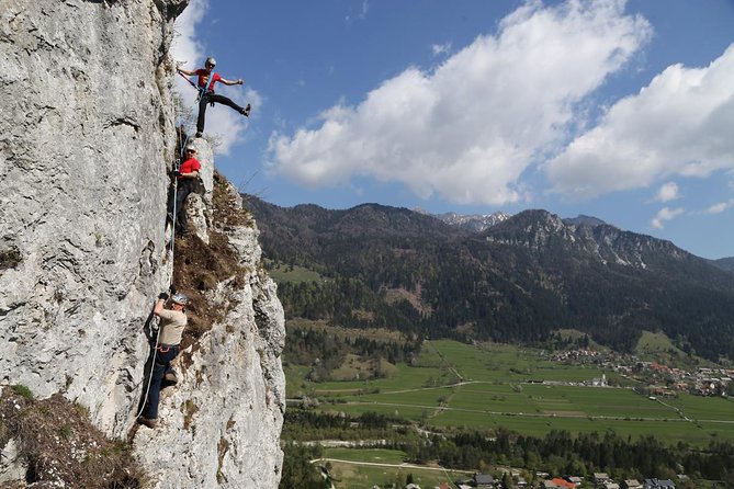 Quick Vertical Attraction - Via Ferrata Mojstrana - The climb to Grančišče hill