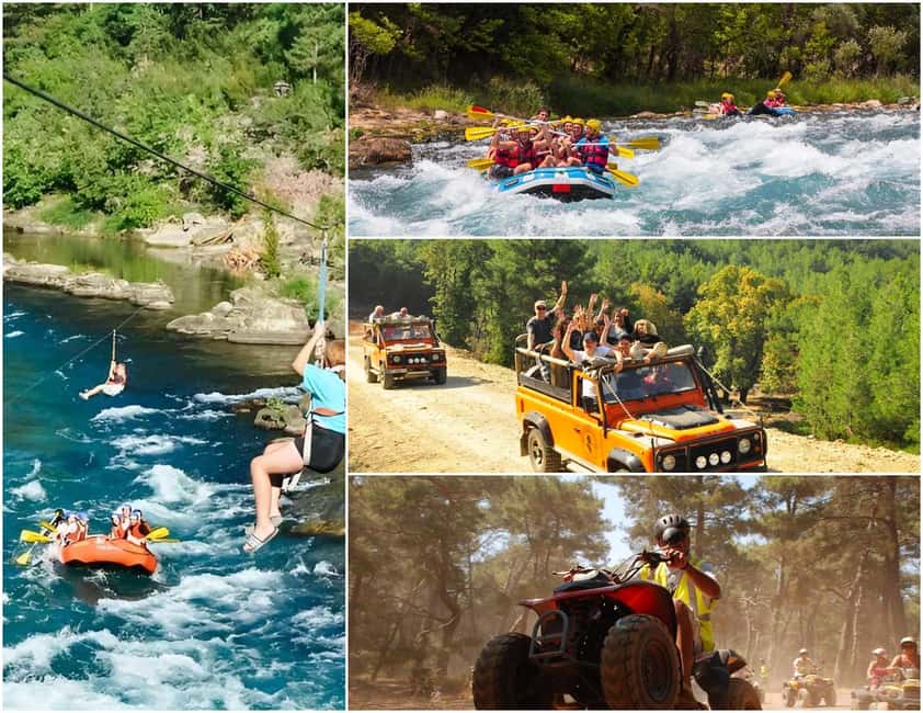 Rafting Adventure w/Optional Extreme Activities From Antalya - The secret stop and the second 1.5-hour run