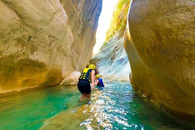 Rafting Canyoning and Zipline Experience from Antalya - Safety briefing, equipment, and the first look at the canyon
