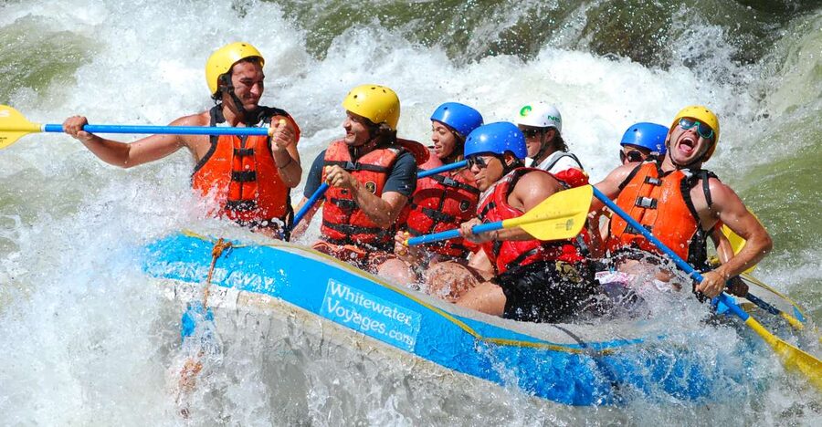 Rafting, Canyoning & Zipline, : 3-in-1 Adrenaline Tour - Safety briefing and equipment at the park