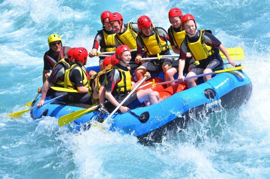 Rafting, Canyoning & Zipline, : 3-in-1 Adrenaline Tour - Ziplining over the river