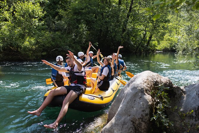 Rafting with cave exploring & cliff jumping |Go Pro 12| - Leaving Split for the river