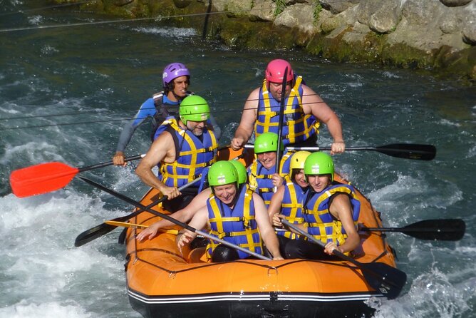 Rafting, Zipline & Canyoning with Lunch & Transfer from Alanya - Lunch beside the river gives the day a breather