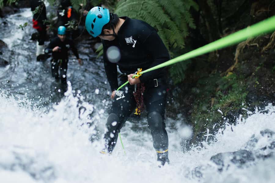 Raglan: Karioi Canyoning - Into the Karioi Canyon beneath the mountain