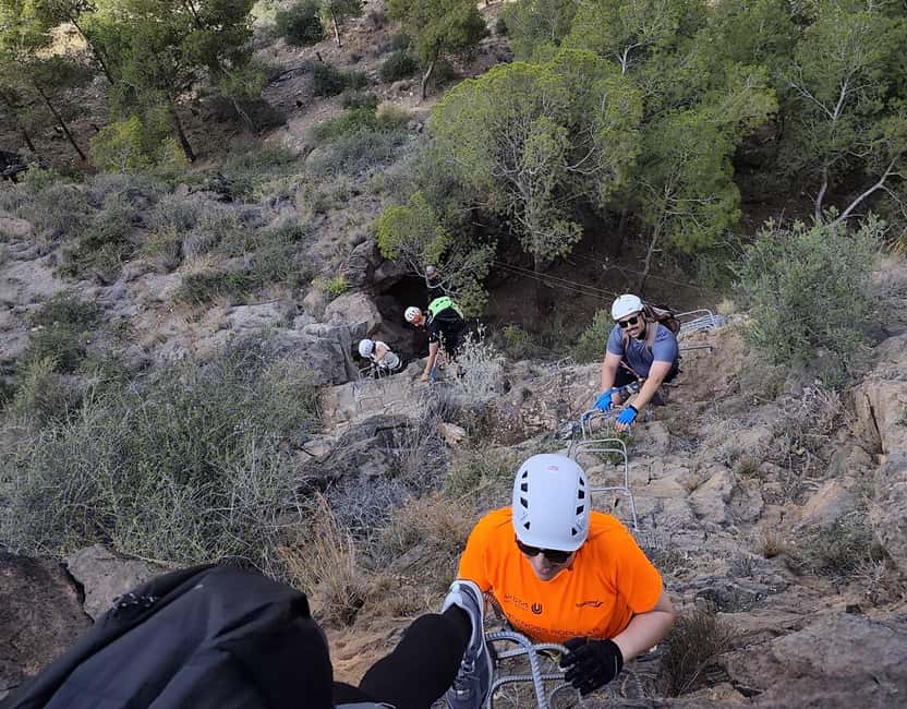 Redován: Family-friendly K2 via ferrata in a natural setting with rappelling - Starting Out in Sierra de Redován