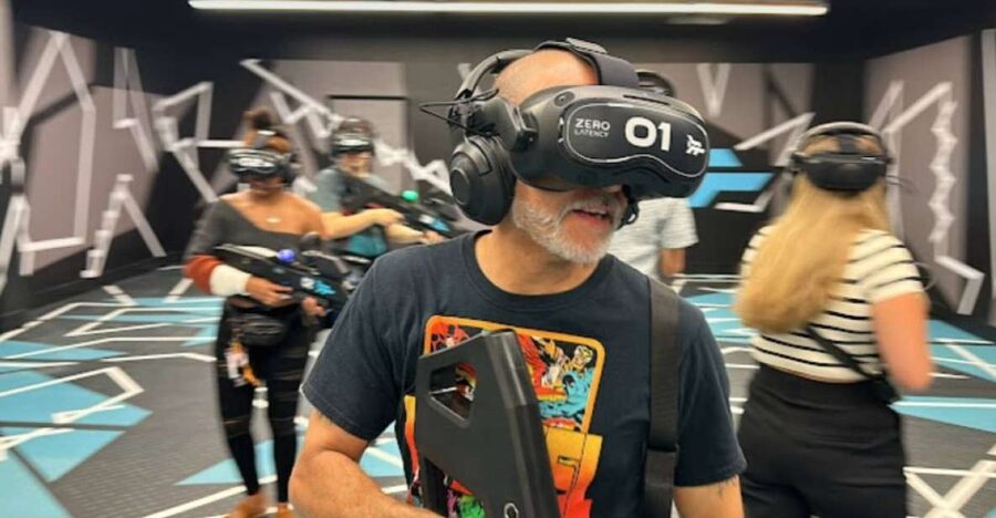 Reno: Zero Latency Extreme Virtual Reality Experience Ticket - Entering Max Action Arena at Grand Sierra Resort