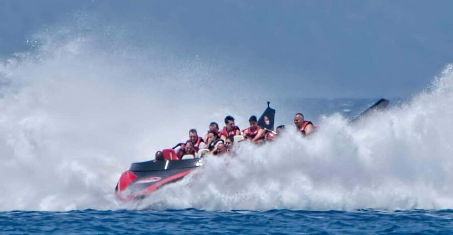 Rhodes: Beaches Trip by Jet Boat with Snorkeling and Drinks - Kallithea Springs Bay is the main event