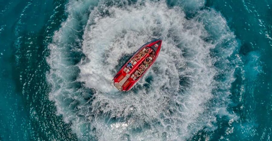 Rhodes Town: Adrenaline Jet Boat Adventure - Ten minutes around Mandraki Harbour