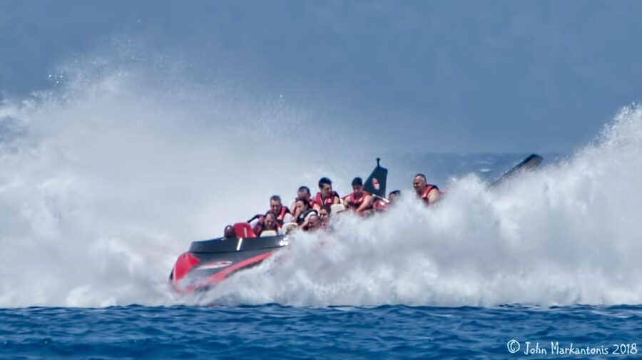 Rhodes Town: Adrenaline Jet Boat Adventure - What the maneuvers feel like