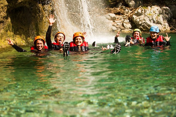 Rio Black Canyoning - A softer canyoning introduction, with real action