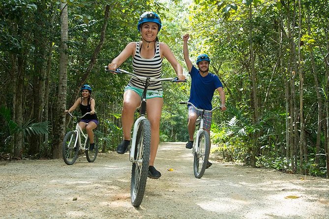 Rio Secreto Plus: Classic Tour, Bycicle, Rappel & Ziplines - Lunch, water, and the practical rhythm