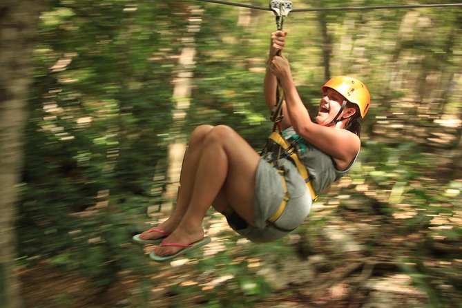 Riviera Maya Jungle Half-Day Tour: ATV, Ziplines, Cenote Swim, Rappel - A four-hour burst of jungle adventure