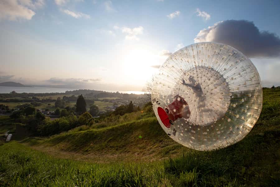 Rotorua: ZORB Inflatable Ball Rides - Why Rotorua is the right place for a ZORB ride