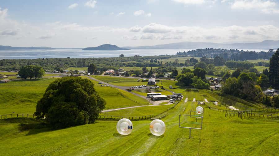 Rotorua: ZORB Inflatable Ball Rides - Water temperature, clothing, and comfort