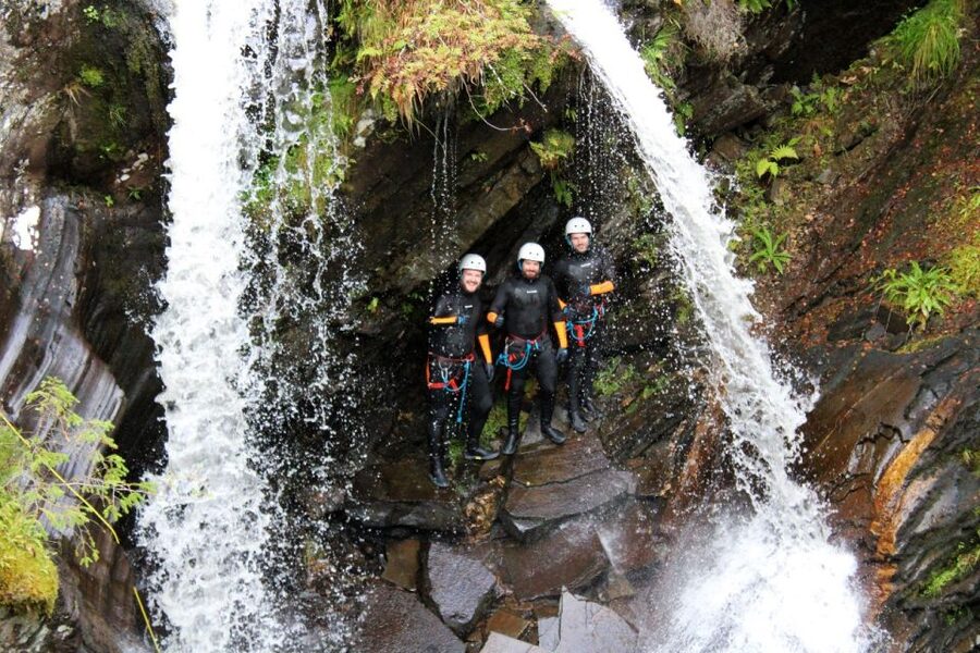 Roybridge, Lochaber: CANYONING - Laggan Canyon - Key points at a glance