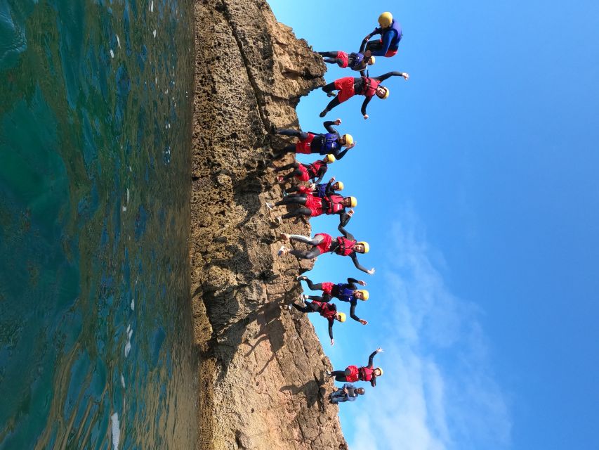 Sagres: Coasteering - Swimming, Cliff Jump & Rock Climbing - Practical timing and cancellation