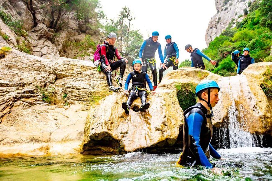 Saint Paul de Fenouillet: Galamus Gorge Canyoning Adventure - Slides, Pools, and Optional Jumps