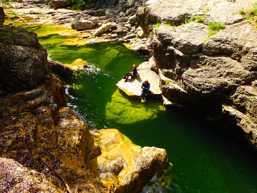 Salzburg: 4-Hour Guided Canyoning Trip for Beginners - What happens at Basecamp Golling