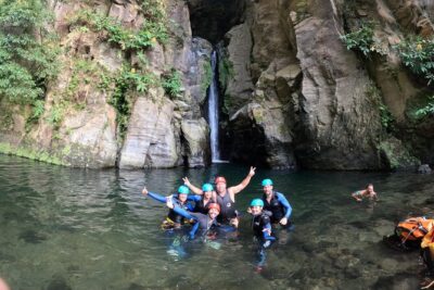Level 2 Canyoning in Salto do Cabrito, Azores