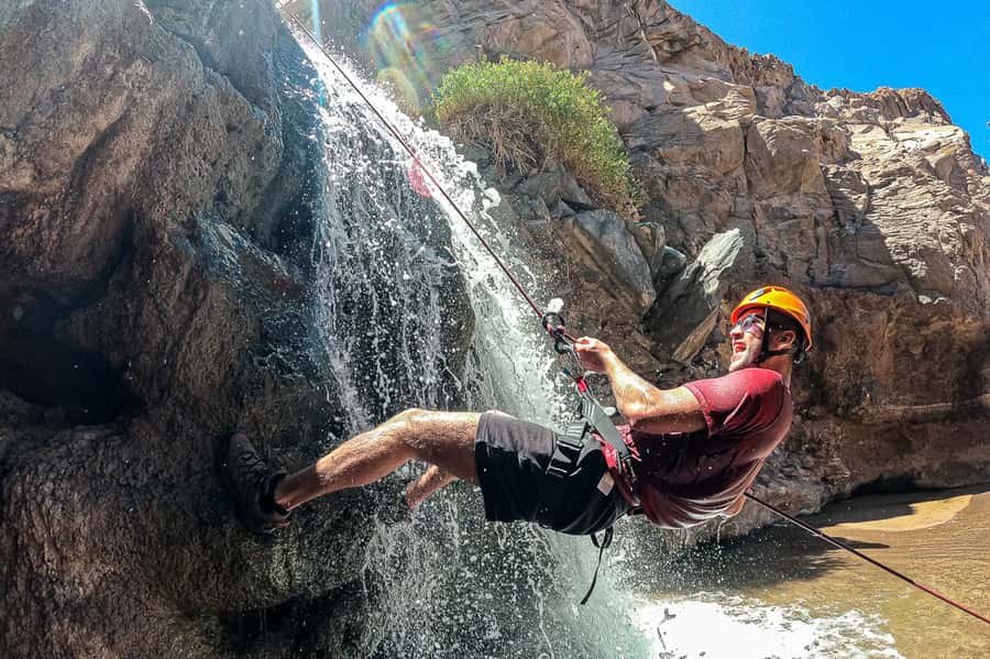 San Pedro de Atacama: Desert Tour with Canyoning & Trekking - Water pools and the waterfall beach