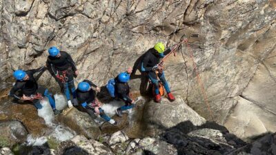 Canyoning in Rio Pitrisconi with 4X4 transfer