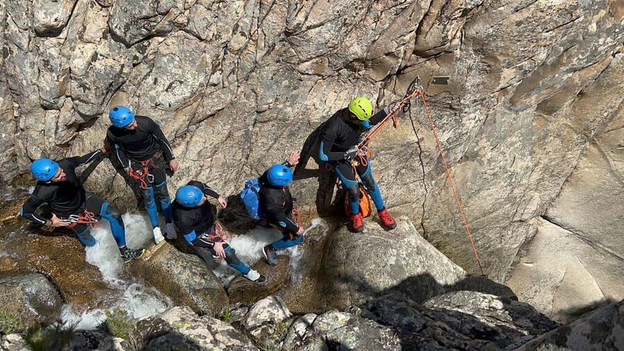 San Teodoro: Canyoning in Rio Pitrisconi with 4X4 transfer - Meeting at Via Aresula and riding into the canyon