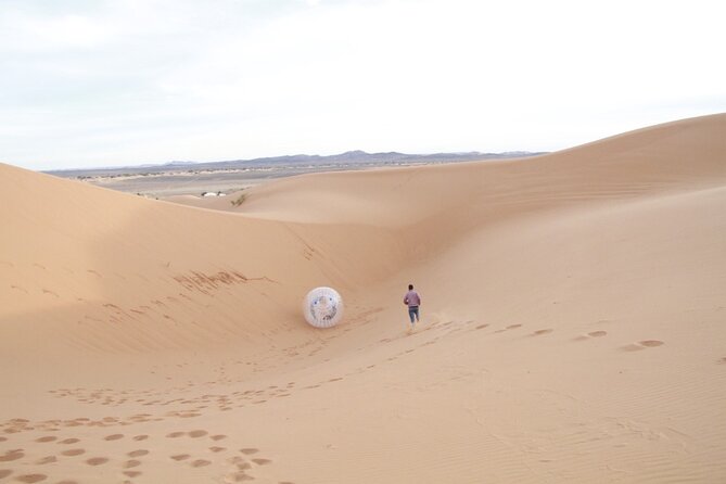 Sanding Ball in Merzouga: Experience the sand dunes on a zorbing activity - Is Merzouga Zorbing Worth Booking?