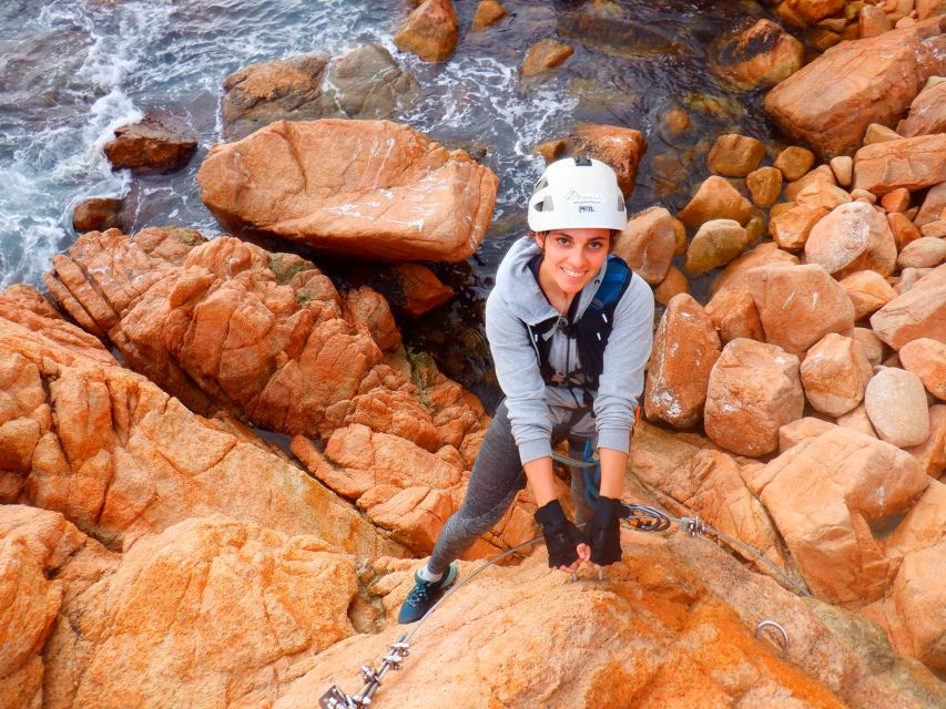 Sant Feliu de Guixols: Climb Via Ferrata Cala del Molí - Views, photographs, and the sea below