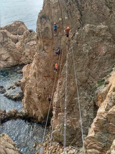 Sant Feliu de Guíxols: Guided tour of the Cala del Molí Via Ferrata - What to Wear and Bring