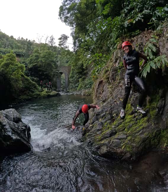 São Miguel Azores - Canyoning Ascend - Moinhos do Félix - Physical demands and who should book