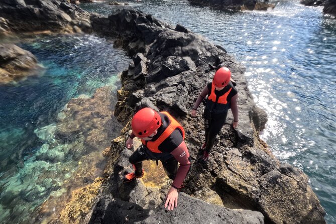 São Miguel Coasteering Azores - Caloura - Starting at Porto de Pescas da Caloura