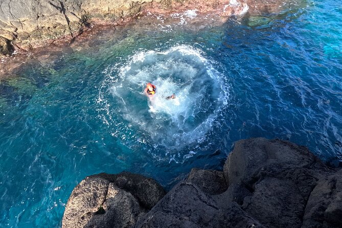 São Miguel Coasteering Azores - Caloura - The guide and the safety approach