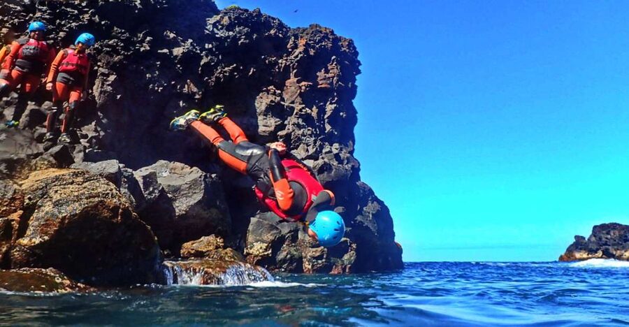 São Miguel: Coasteering Experience in Caloura - Caloura’s volcanic coast is the real attraction
