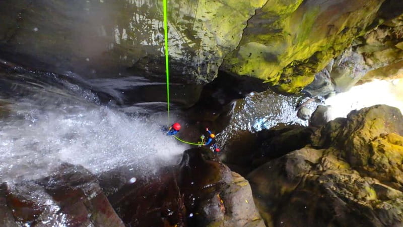 Sao Miguel: Ribeira dos Caldeiroes Canyoning Experience - Ribeira dos Caldeirões is the real star