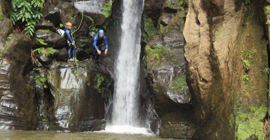 Sao Miguel: Salto do Cabrito Guided Canyoning Experience - Key points at a glance