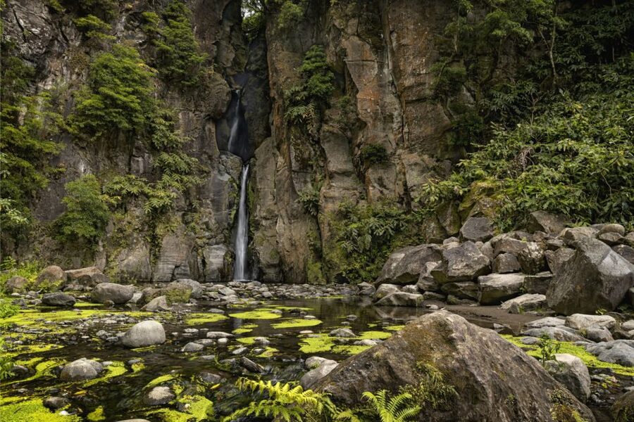 Sao Miguel: Salto do Cabrito Guided Canyoning Experience - The old hydroelectric station and natural amphitheater