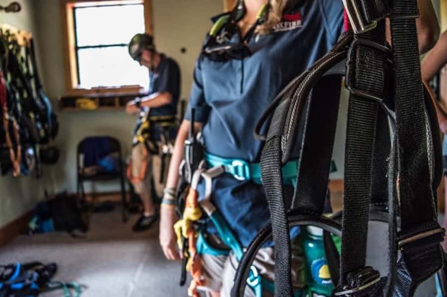 Sevierville: Extreme Mountain Zip Lining Adventure - The Wagon Ride Up Foxfire Mountain