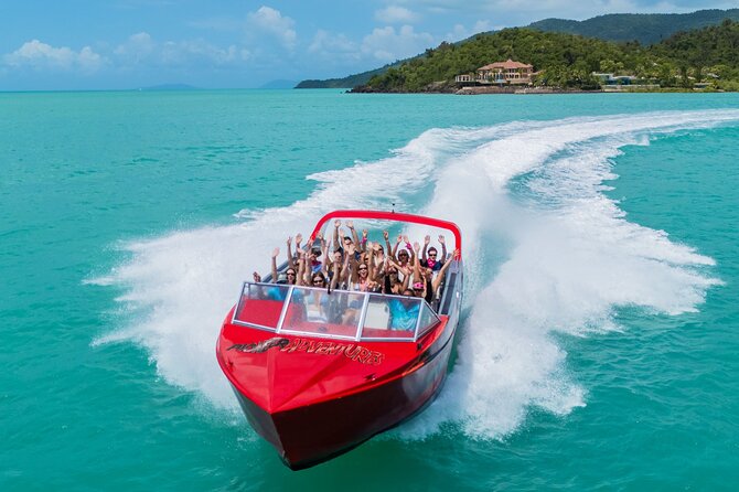 Shared Daydream Extreme High Speed Jetboat Tour - The fast run from Coral Sea Marina