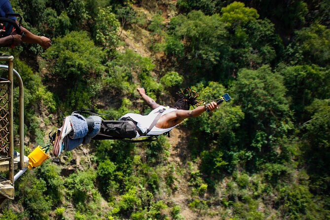 Shearwater Bungee Jump Victoria Falls Bridge - Victoria Falls Bridge and the four-second plunge