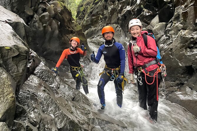 Shizuoka: Advanced Canyoning Activity near Mt. Fuji - Rappelling, sliding, and swimming